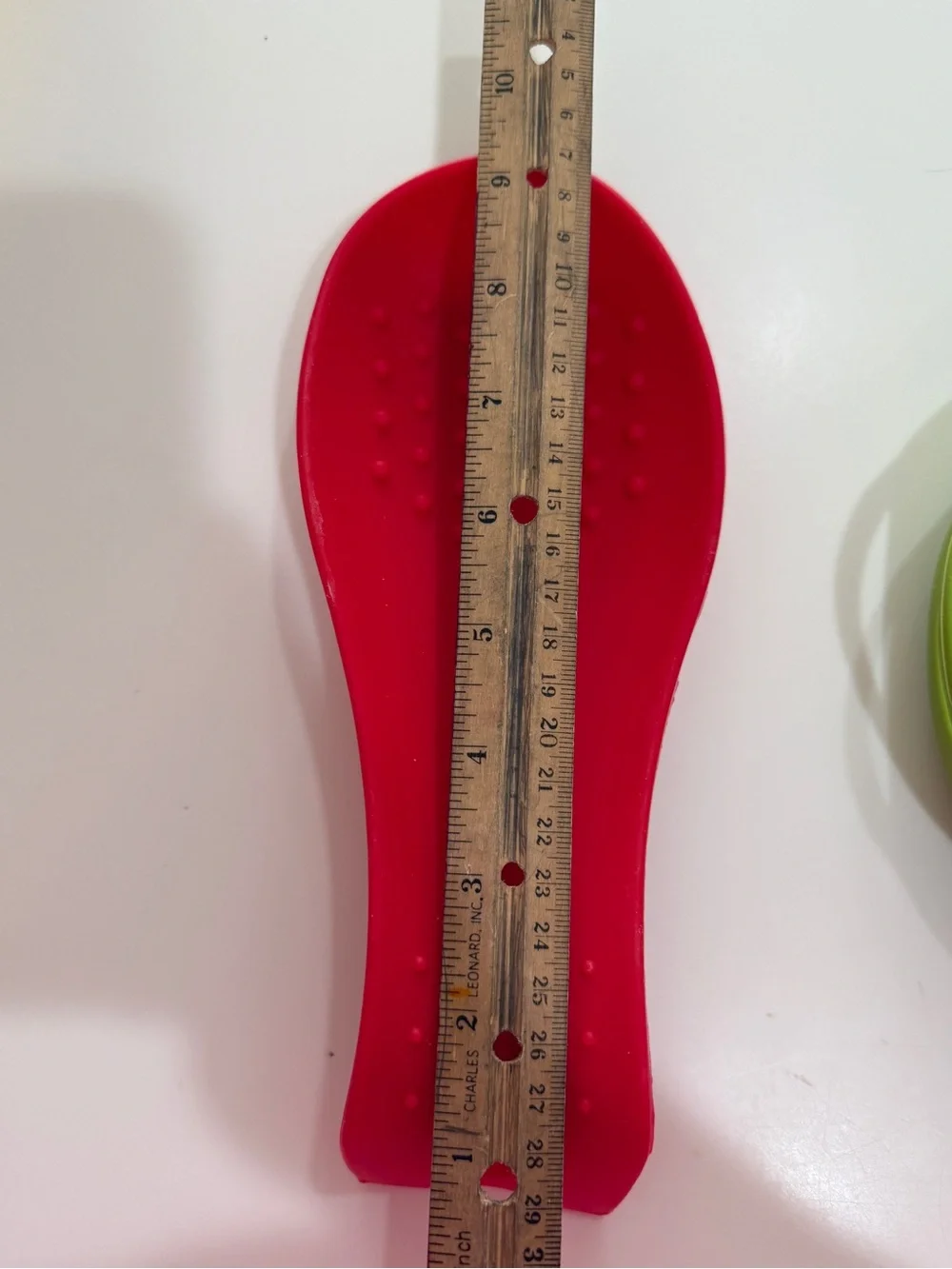 Red Silicone Spoon Rest